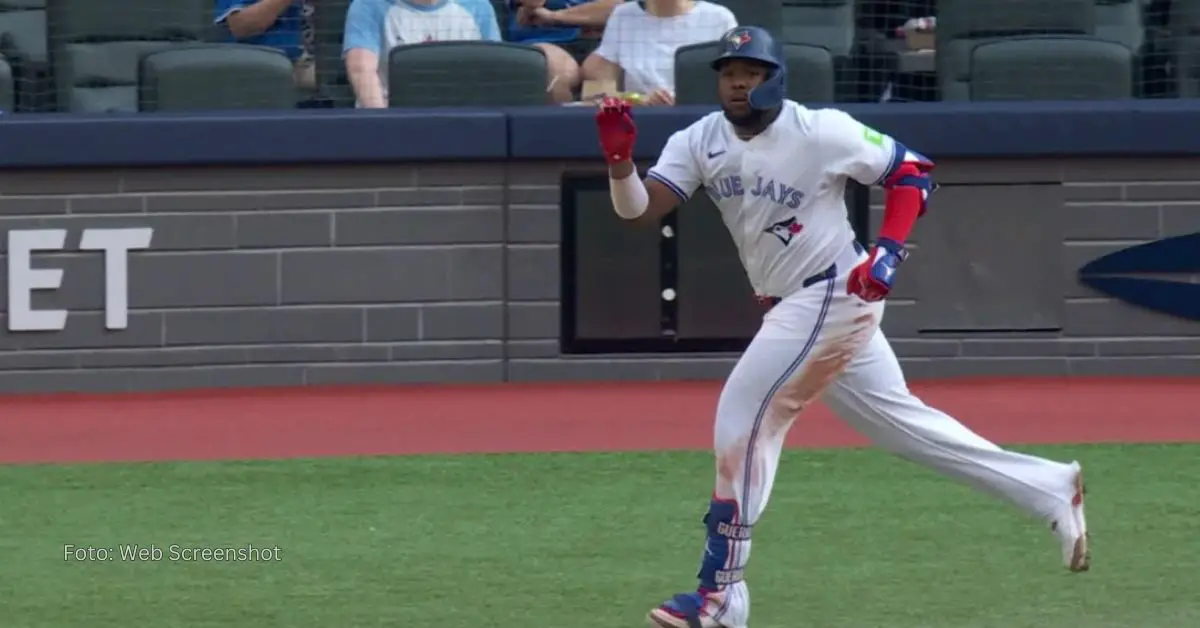 Vladimir Guerrero Jr jugando con Toronto Blue Jays