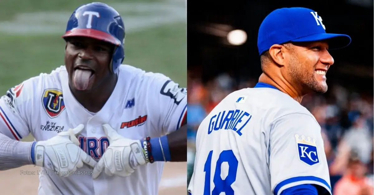 Yasiel Puig y Yuli Gurriel felices