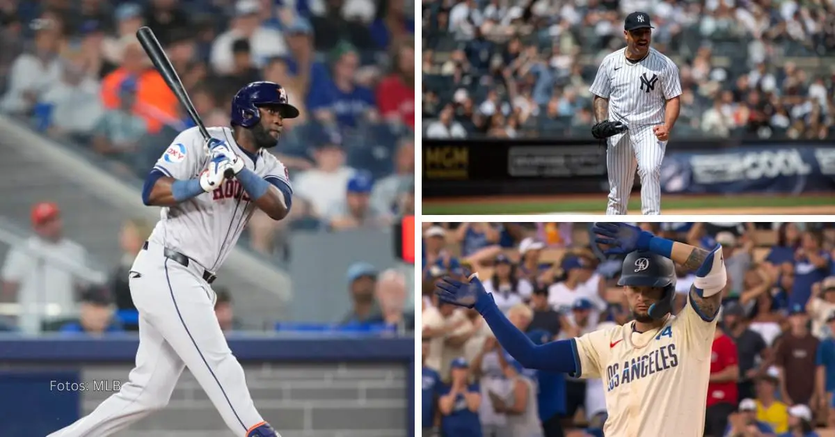 Yordan Alvarez, Nestor Cortes y Andy Pages consiguieron un boleto con sus respectivos equipo a la postemporada de MLB