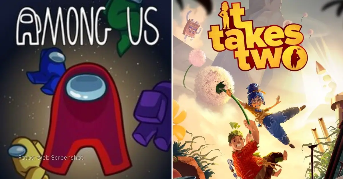 Among US e It Take Two, unos de los juegos cooperativos mas usados