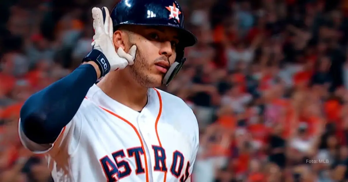 Carlos Correa con Houston Astros