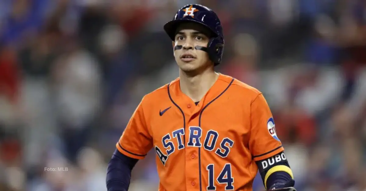 Mauricio Dubón con Houston Astros