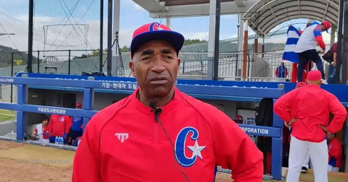 Armando Johnson, manager de Cuba