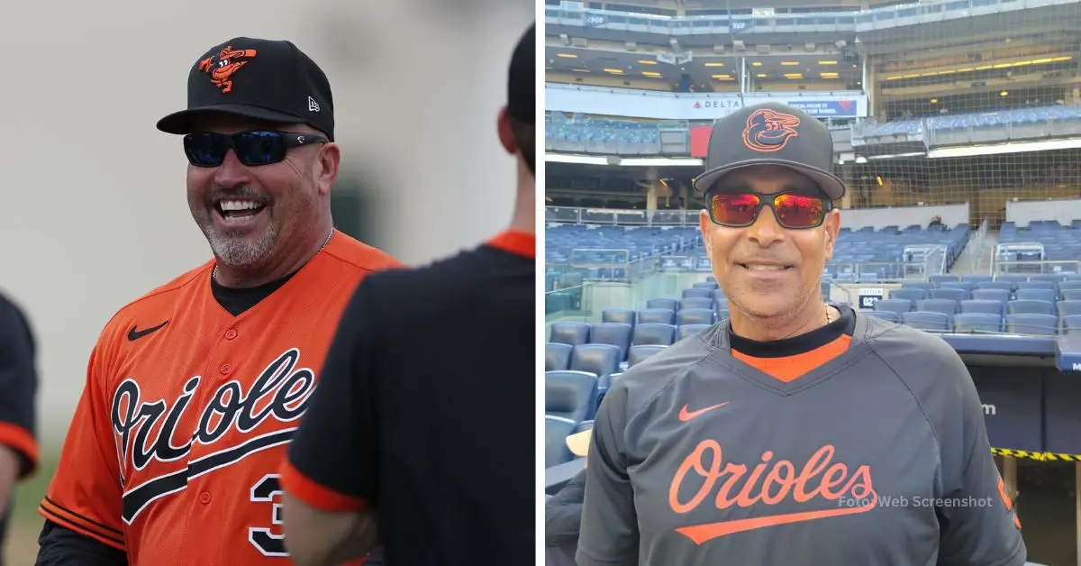 Fredi González y Hernández con Baltimore Orioles