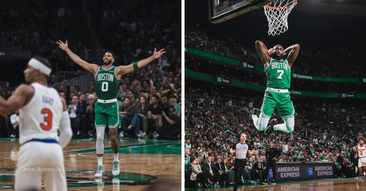 Boston Celtics arrasó en el primer cuarto del juego inaugural 2024-25 al establecer un récord de triples anotados.