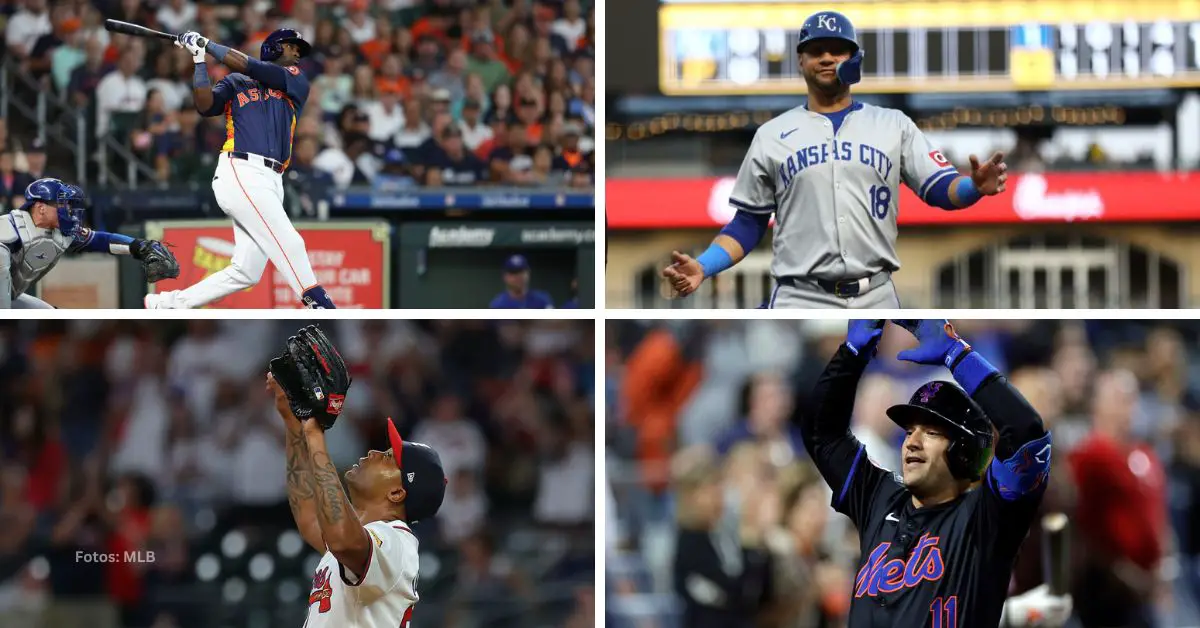 Postemporada MLB: Yordan Alvarez, Yuli Gurriel, Raisel Iglesias y José Iglesias en Las Mayores 2024