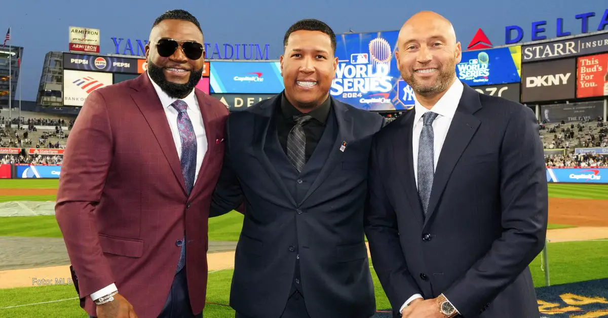 David Ortiz, Salvador Pérez y Derek Jeter