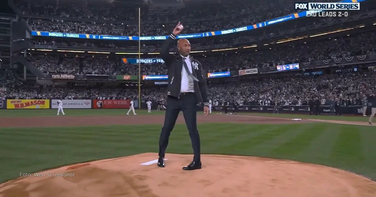 Derek Jeter en el Yankee Stadium