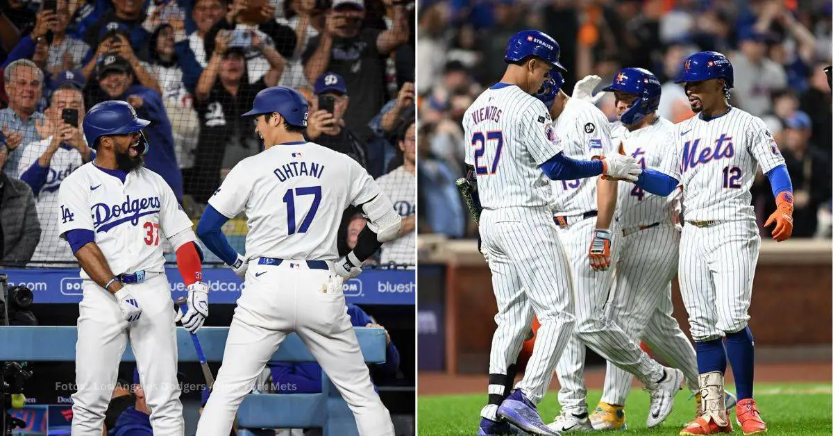 Teoscar Hernández y Shohei Ohtani con Los Angeles Dodgers y Francisco Lindor y Mark Vientos con New York Mets