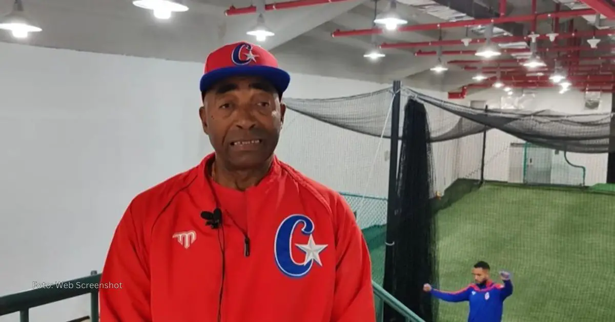 Armando Johnson, manager de Equipo Cuba