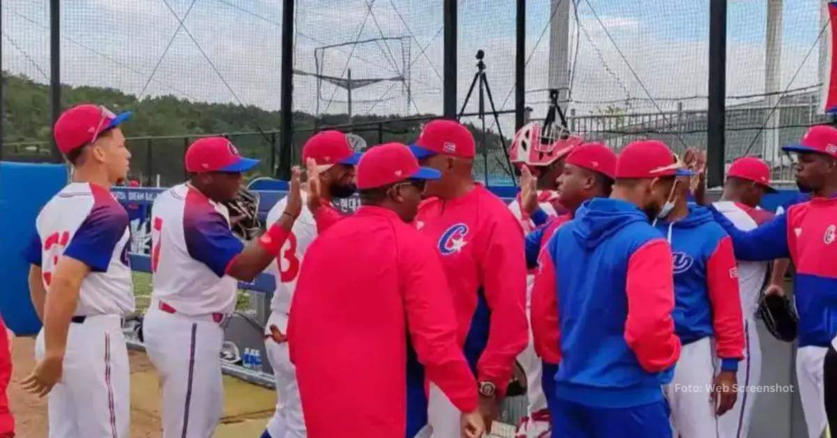 Equipo Cuba al Premier 12