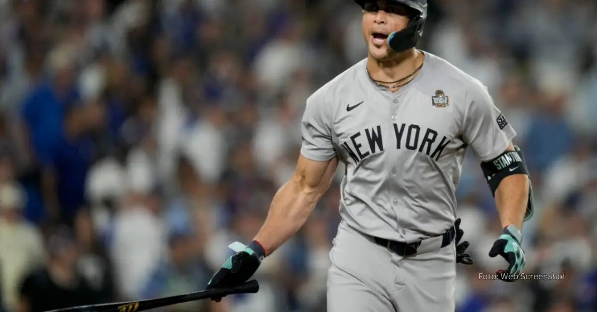 Giancarlo Stanton con Yankees