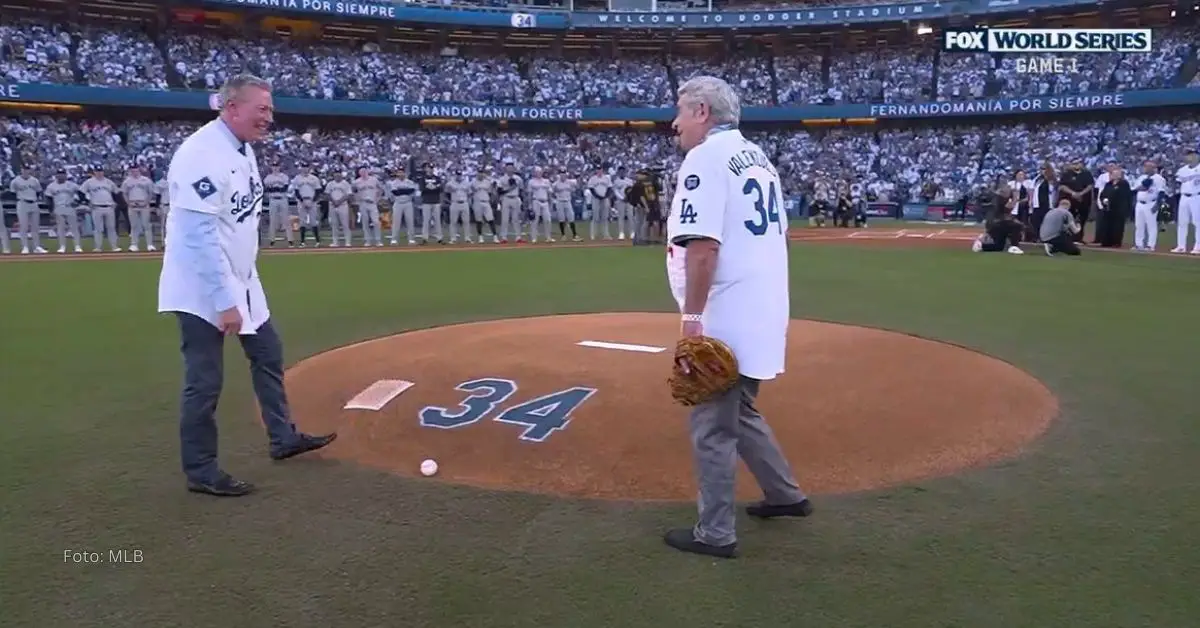 Homenaje a Fernando Valenzuela en Dodger Stadium