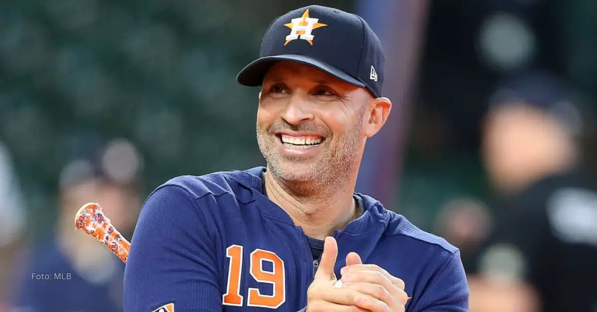 Joe Espada sonriendo, Manager de Houston Astros