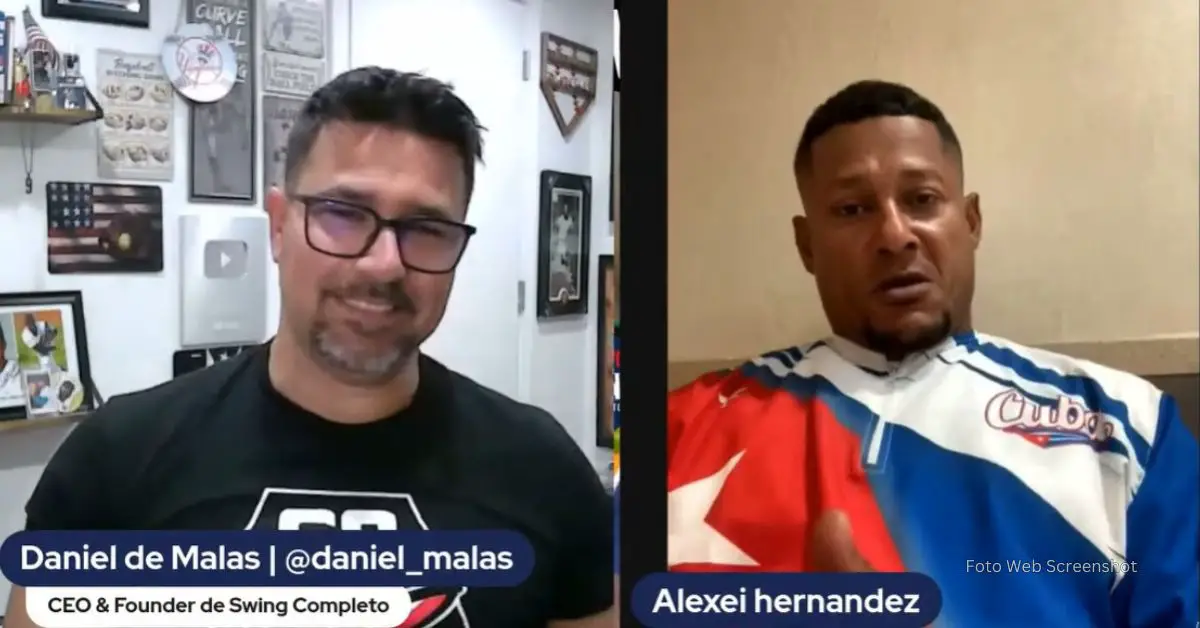 Alexei Hernández en conversación con Daniel de Malas