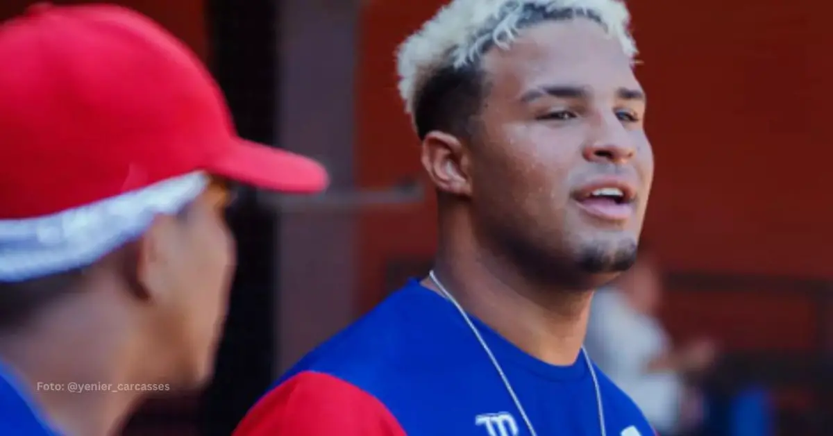 Jean Lucas Baldoquín con el uniforme del equipo Cuba