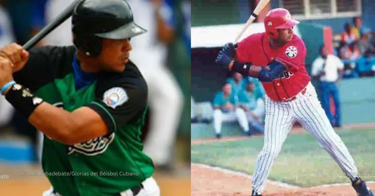 Jose Abreu y Orestes Kindelán