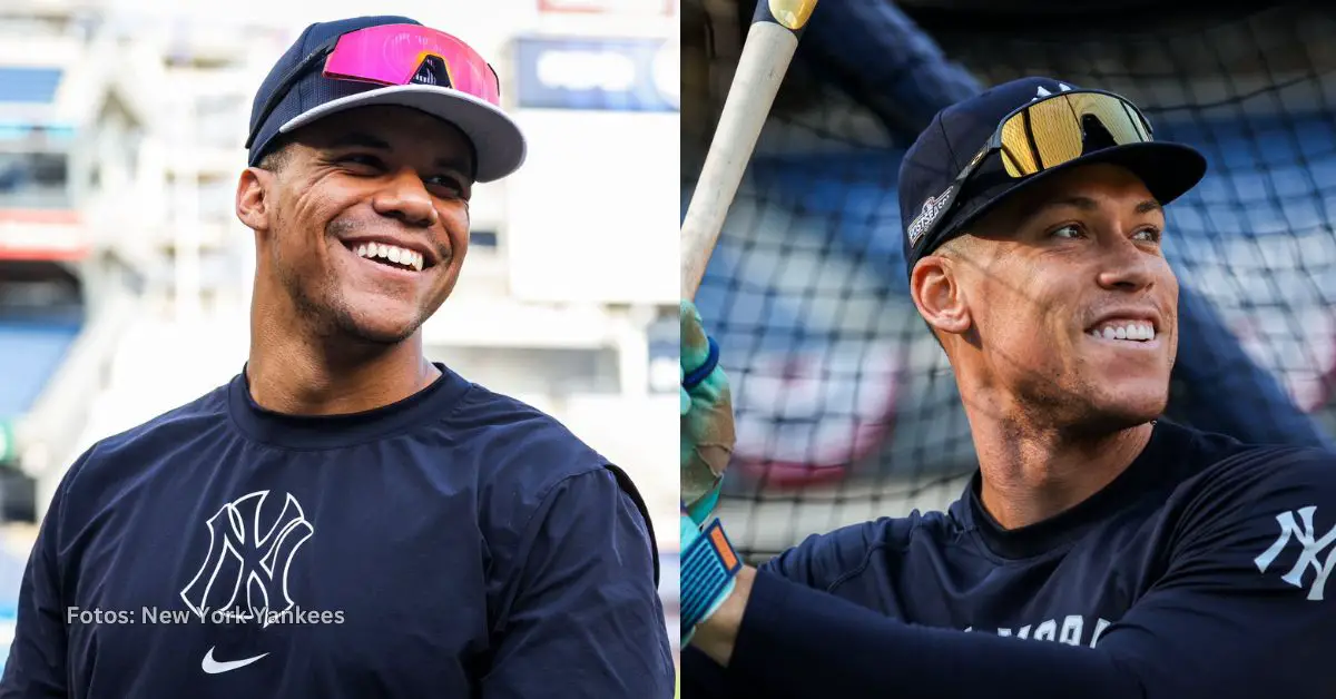 Juan Soto y Aaron Judge