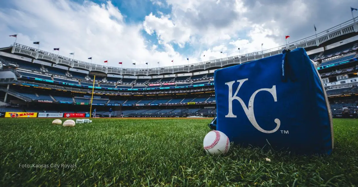 Kansas City Royals en Yankee Stadium.