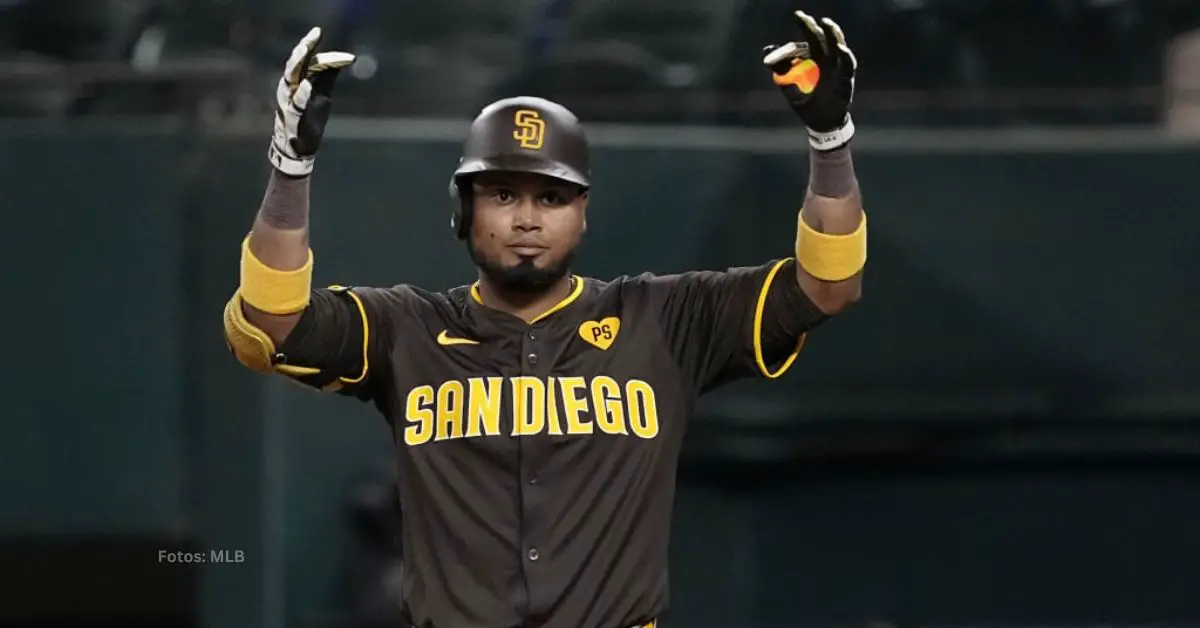 Luis Arráez con San Diego Padres en 2024