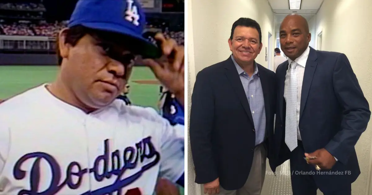 Fernando Valenzuela y Orlando Hernández