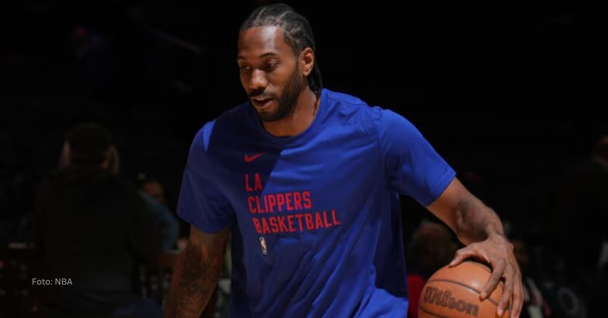 Kawhi Leonard entrenando con Los Angeles Clippers