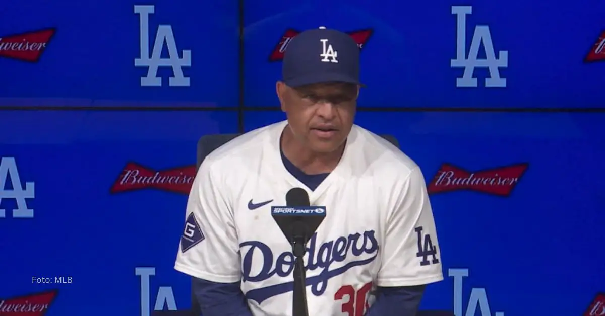 Dave Roberts, manager de Los Angeles Dodgers