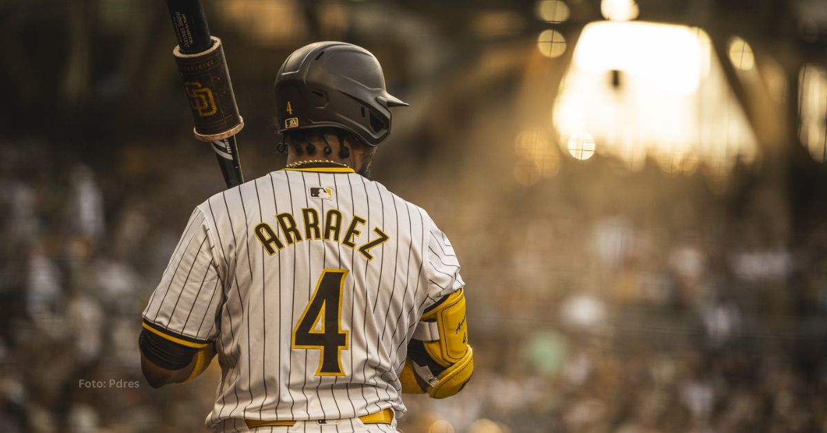 Luis Arráez con San Diego Padres