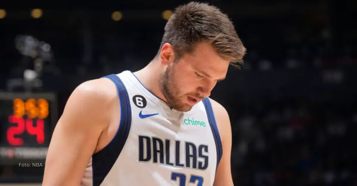 Luka Doncic preocupado