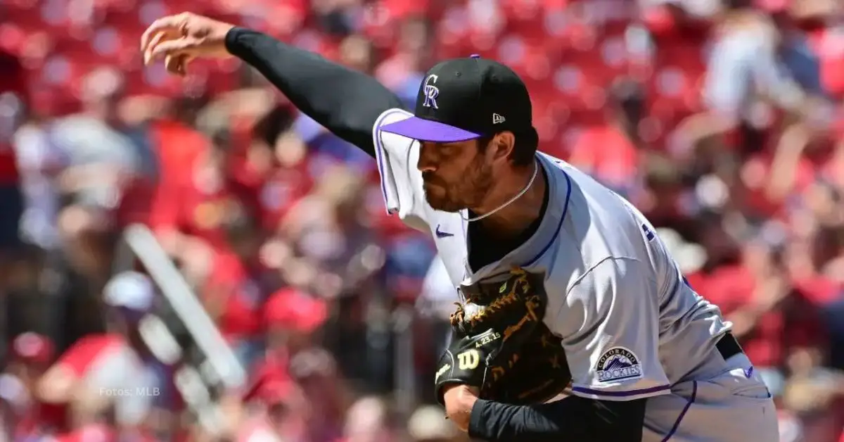 Geoff Hartlieb con Rockies antes de firmar con Yankees