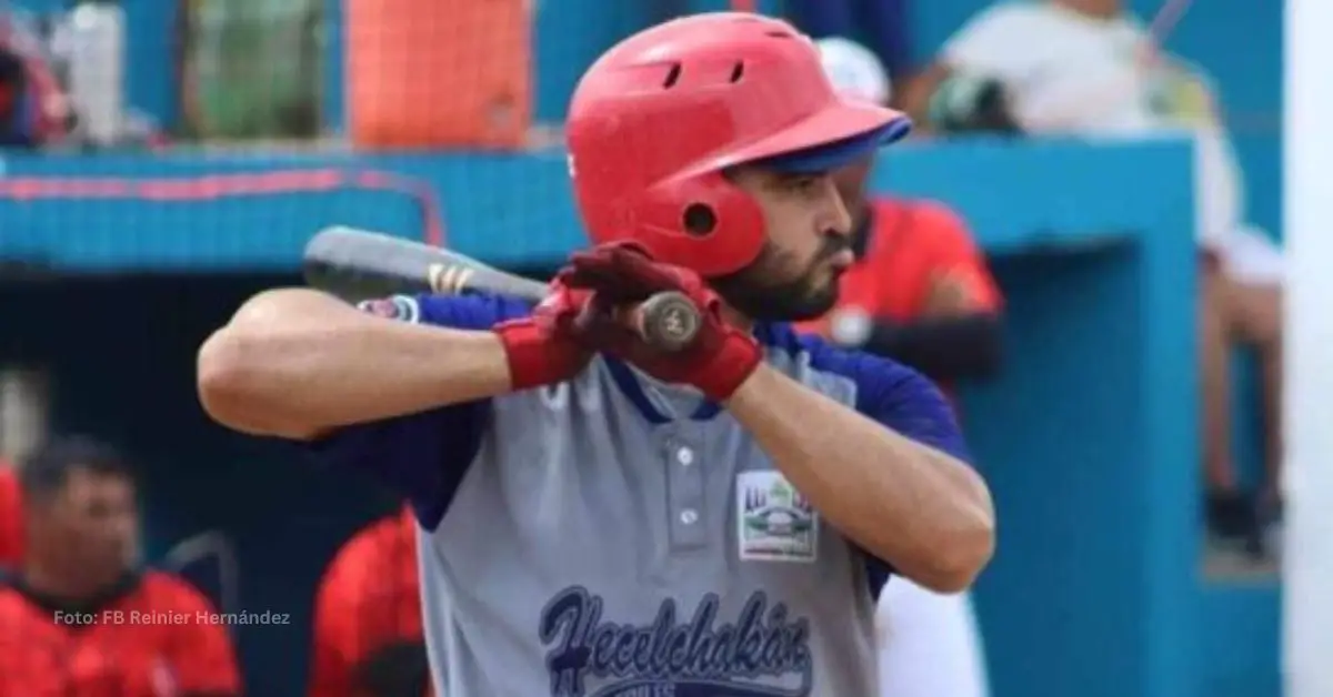 Pelotero cubano Reinier Echeverría