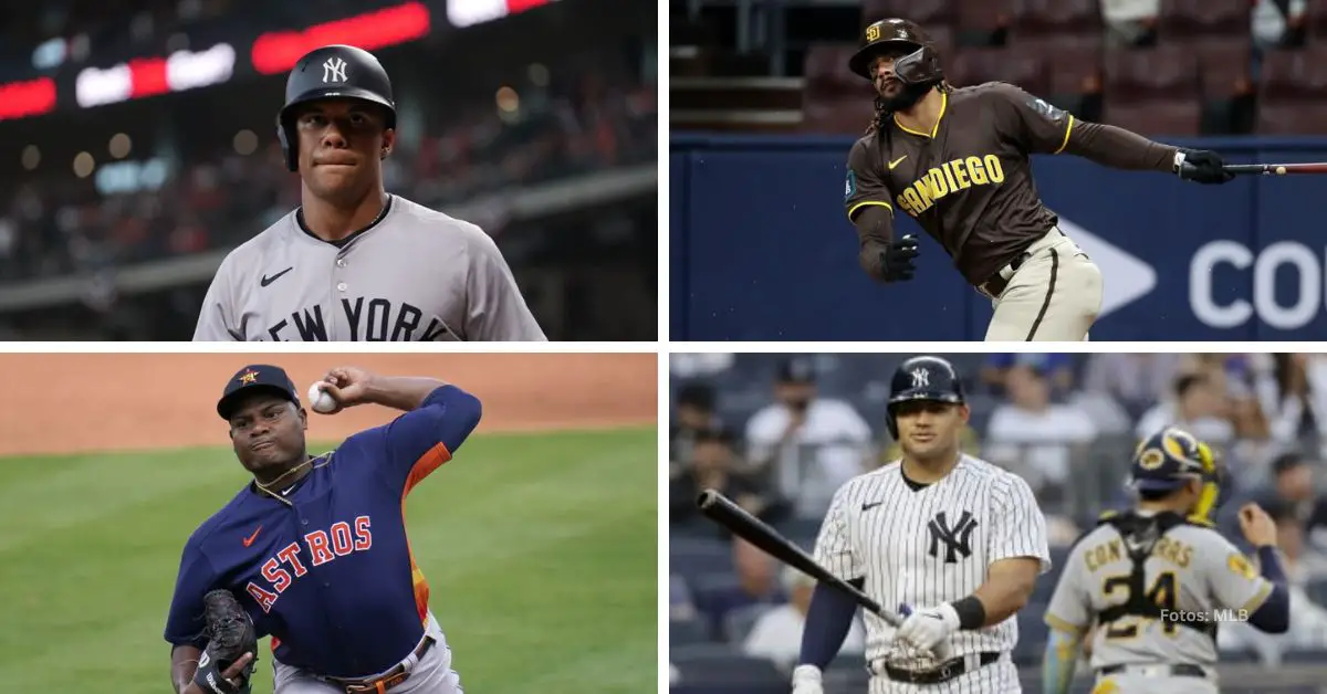 Peloteros dominicanos en MLB