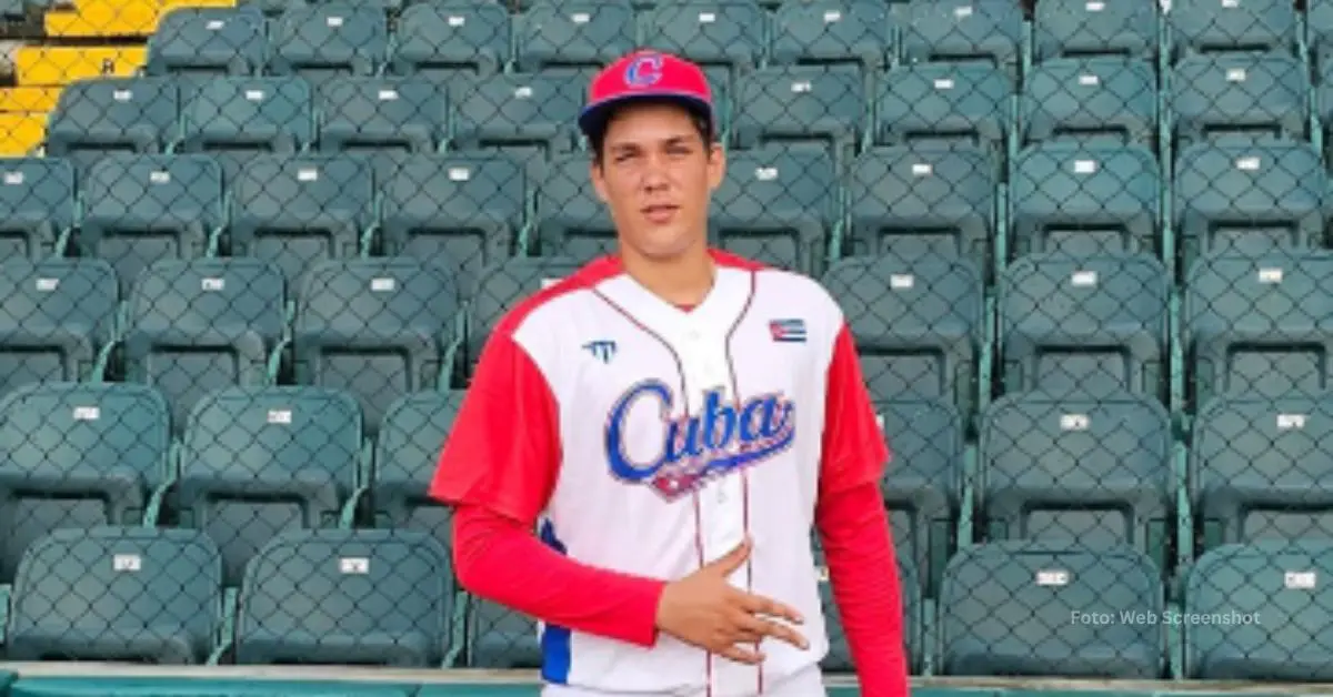 Pitcher del beisbol cubano