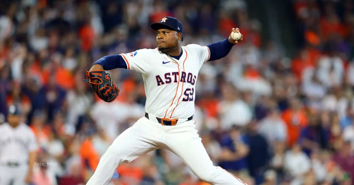 Framber Valdez con Houston Astros