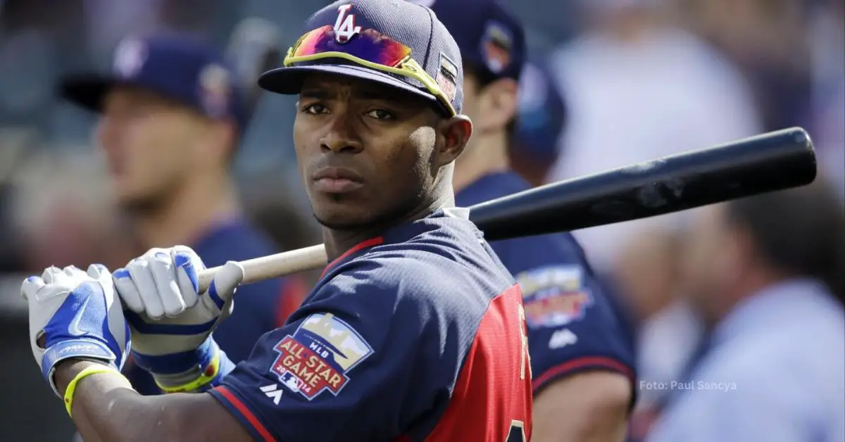 Yasiel Puig en el Juego de Estrellas de 2014