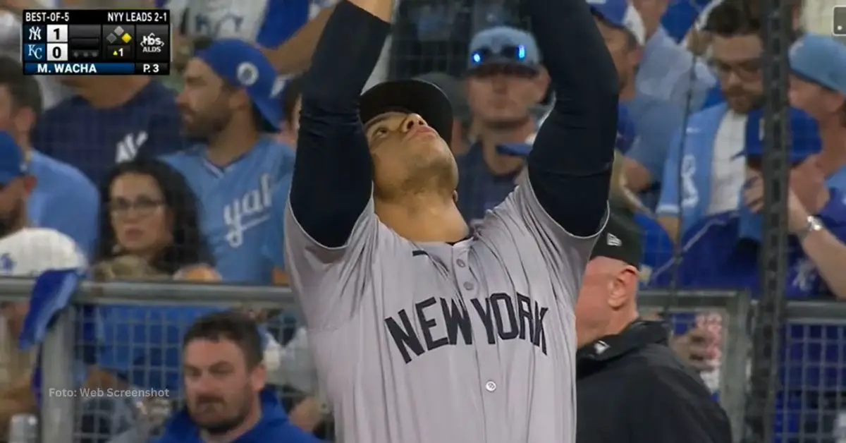 Juan Soto castigó a Wacha y sumó la 1ra de Yankees en Kansas City