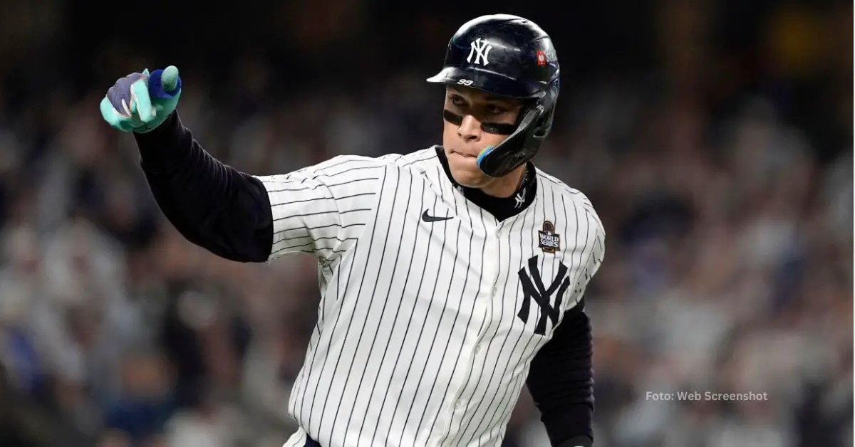 Aaron Judge desató la locura en New York con un sólido palazo por jardín derecho.