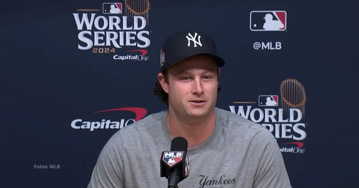 Gerrit Cole con Yankees 
