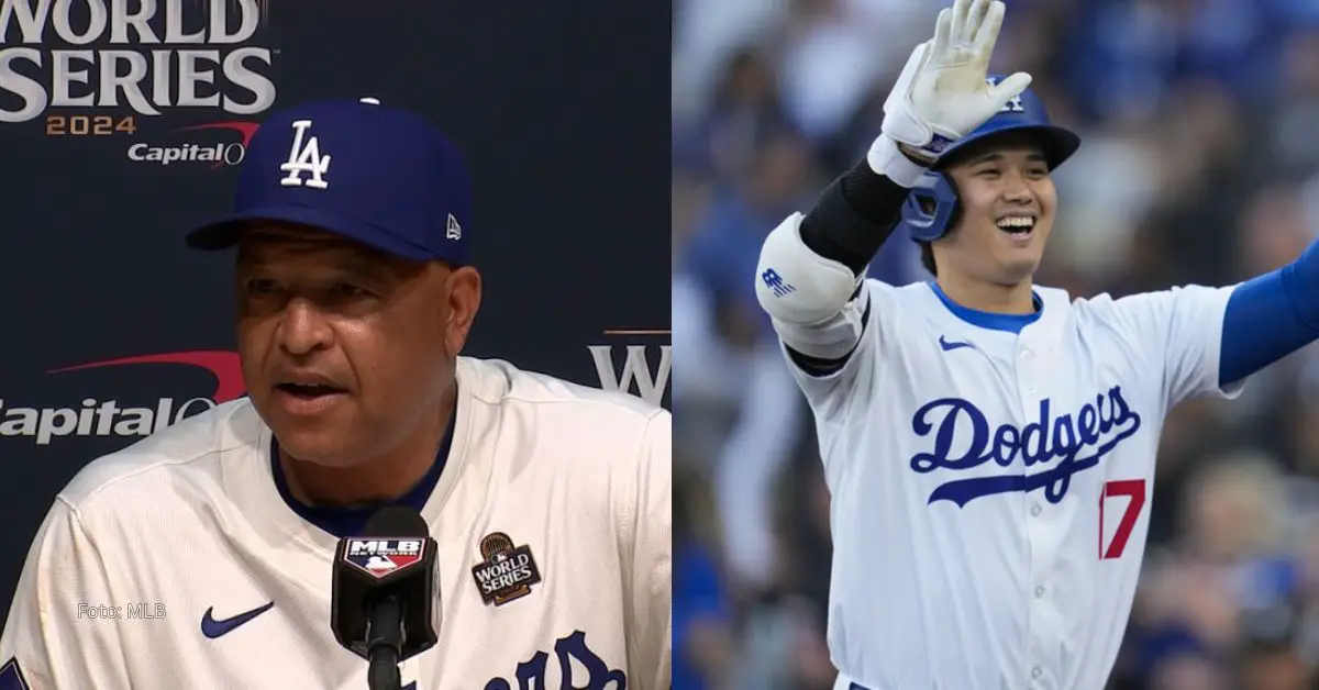 Dave Roberts y Shohei Ohtani