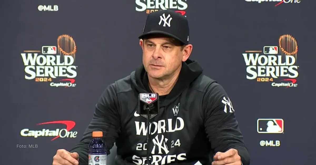 Aaron Boone, manager de Yankees