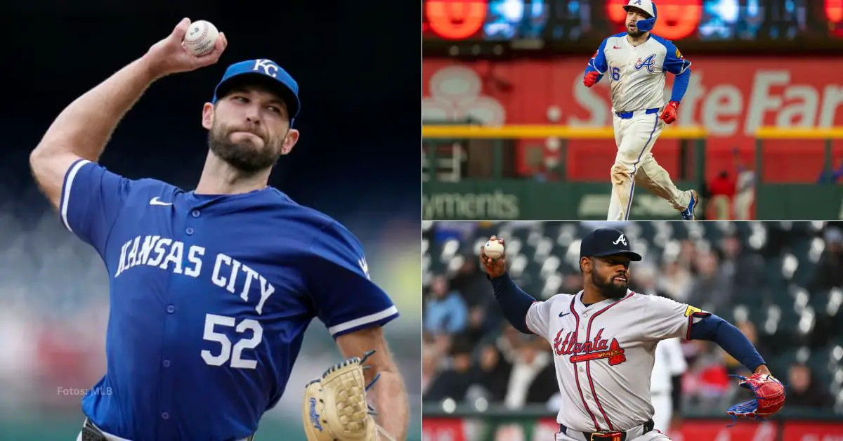 Michael Wacha, Travis d'Arnaud y Reynaldo López en MLB 2024