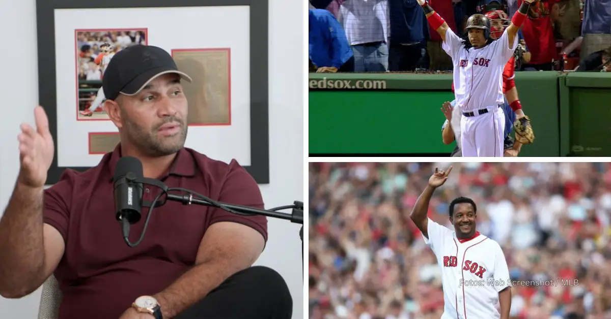 Albert Pujols, Manny Ramírez y Pedro Martínez