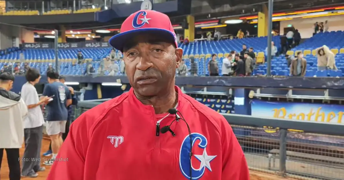 Armando Johnson, manager de Cuba