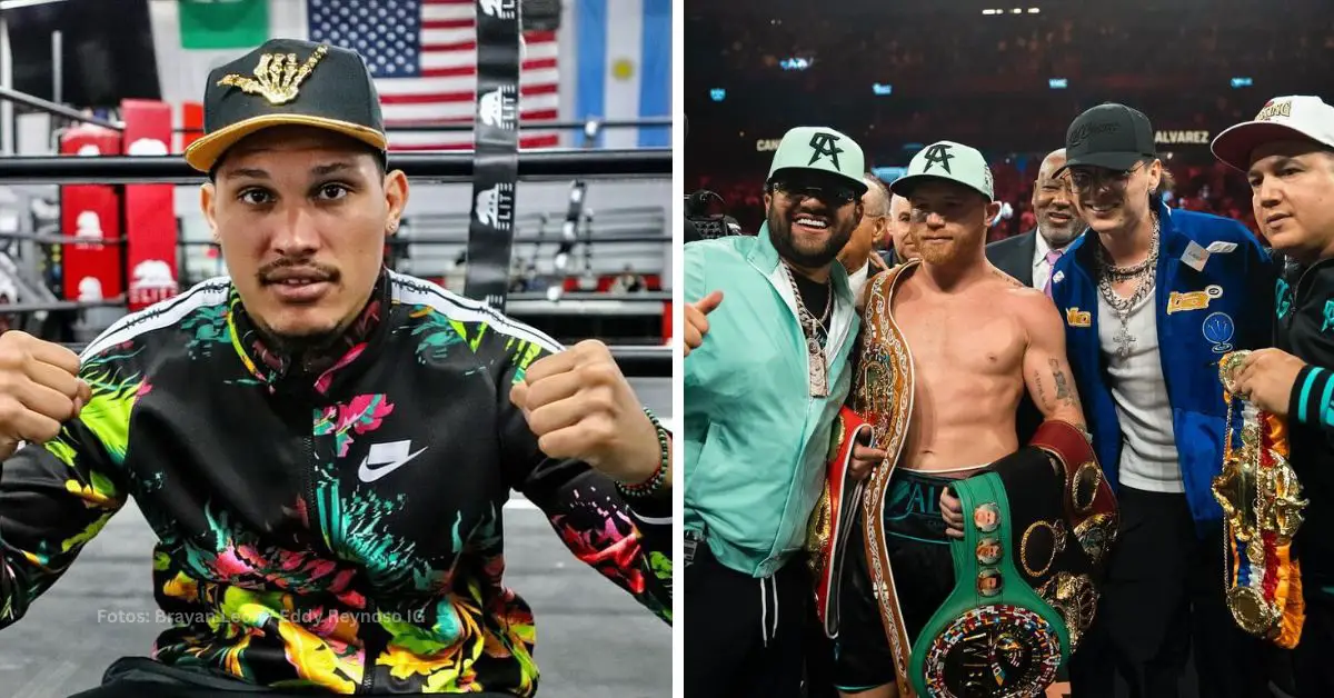 Brayan León y el Team Canelo