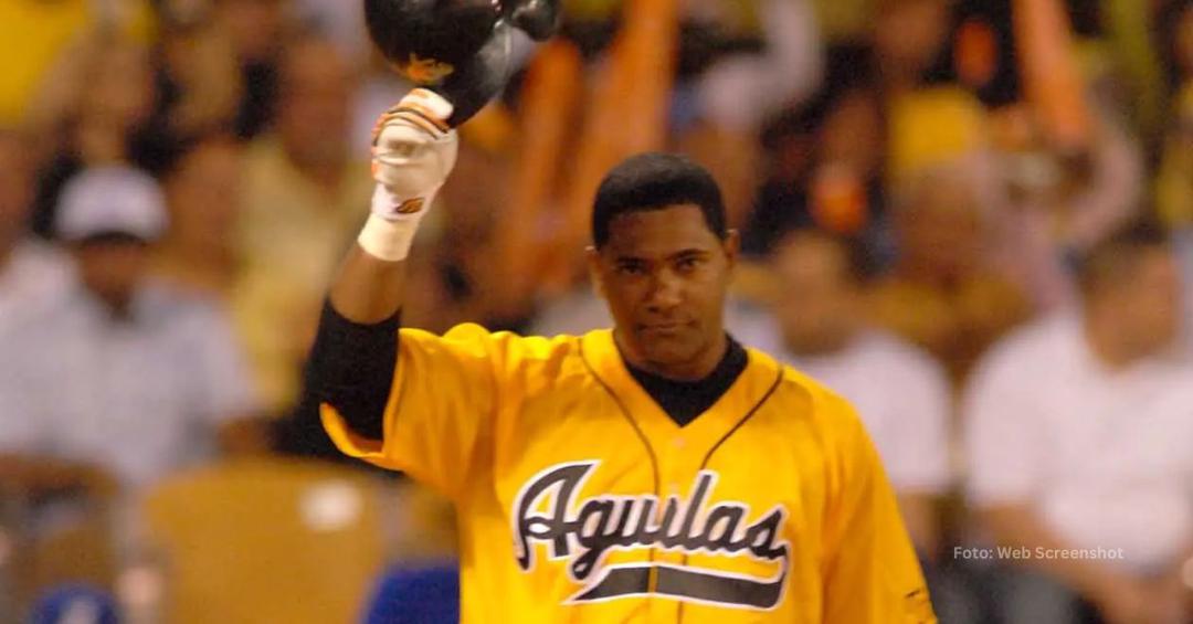 Miguel Tejada con Águilas Cibaeñas