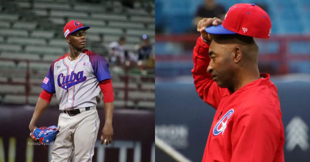 Liván Moinelo y Armando Johnson con Equipo Cuba