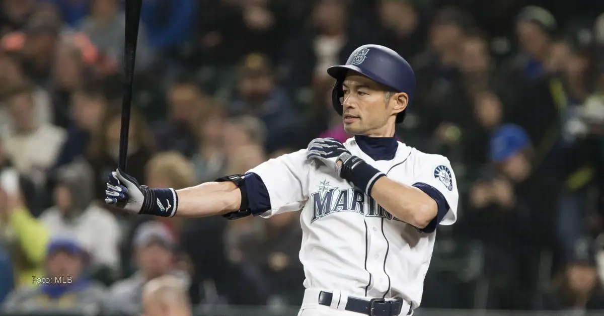 Ichiro Suzuki con uniforme de Seattle Mariners en MLB