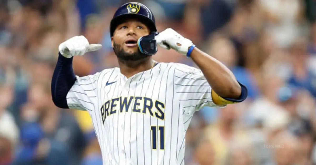 Jackson Chourio con Milwaukee Brewers