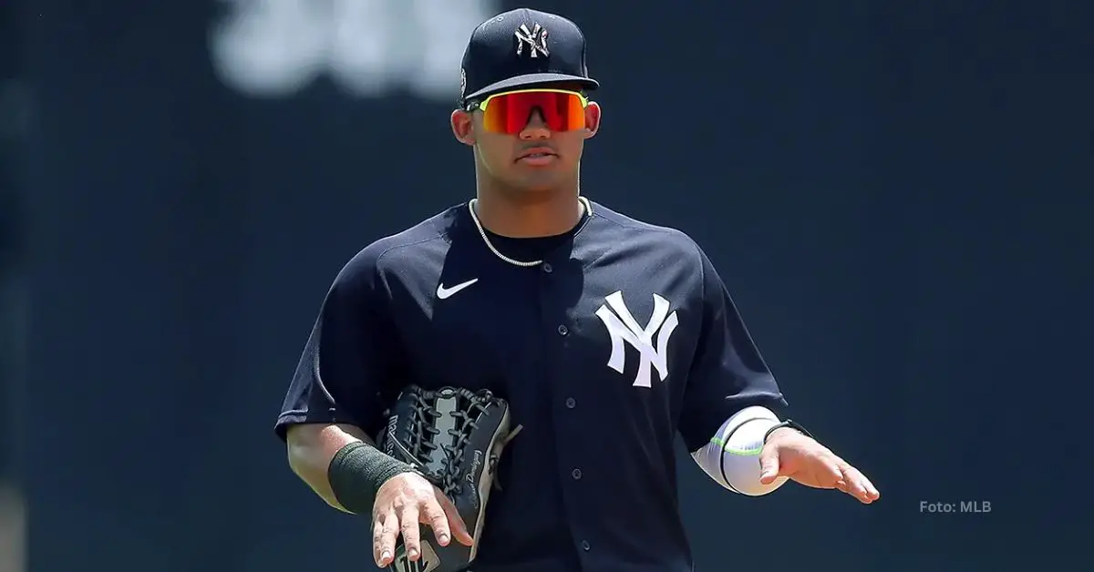 Jasson Dominguez con New York Yankees