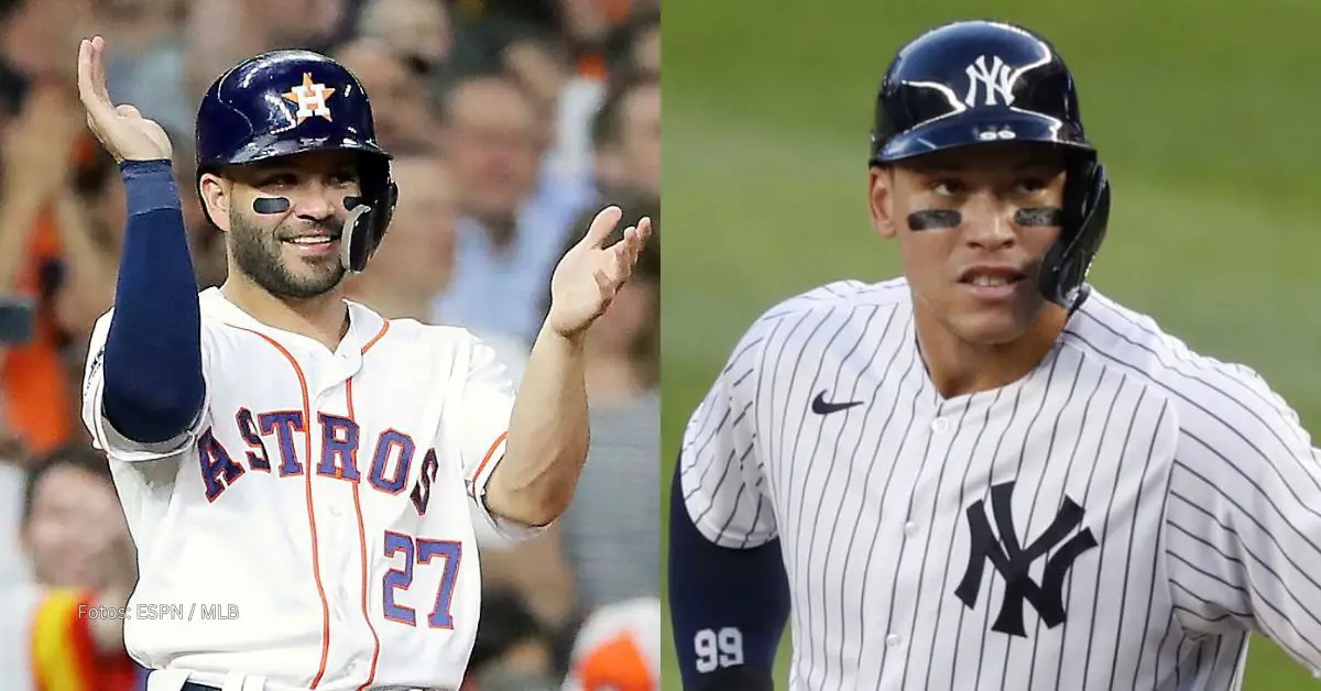 Jose altuve vs Aaron Judge